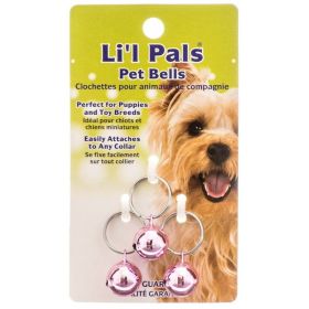 Lil Pals Pet Bells  Pink