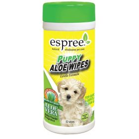 Espree Puppy Aloe Wipes