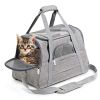 Pet Carrier Airline Approved Pet Carrier Puppy Dog Carriers for Small Dogs; Cat Carriers for Medium Cats Small Cats; Small Pet Carrier Small Dog Carri