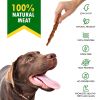 Dog Smoked Rawhide Sticks Wrapped Chicken Pet Natural Chew Treats Grain Free Organic Meat Healthy Human Grade Dried Snacks in Bulk