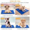 Pet Dog Cooling Mat Pressure Activated Gel Self Cooling Mat Pad Pet Cooling Bed Mats Portable Pet Cooling Mat L Size