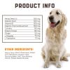 Natural Calming Chews for Dogs with Hemp Oil and Valerian Root Peanut Butter Flavor 180 Chews