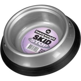 JW Pet Heavyweight Skid Stop Bowl (Option: Medium  8" Wide x 2" High)