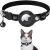 Reflective AirTag Dog Collar;  Padded Apple Air Tag Dog Collar;  Heavy Duty Dog Collar