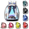 Breathable Portable Pet Carrier Bag Outdoor Travel backpack for dog, Transparent Space pet Backpack